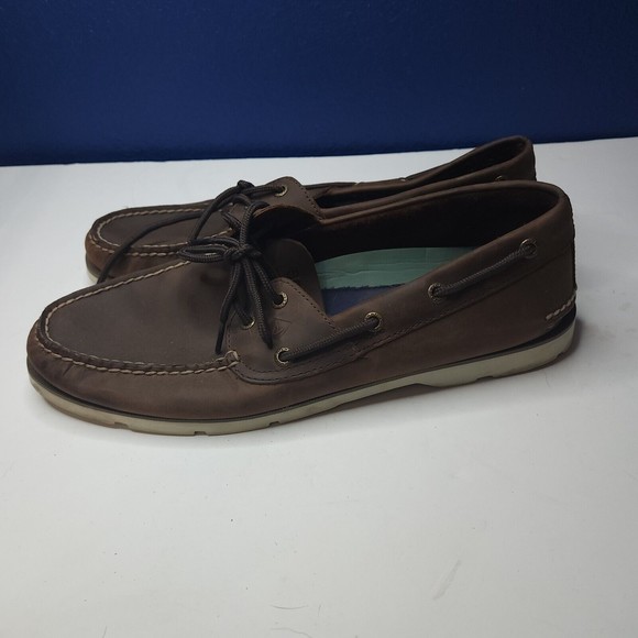 SPERRY TOP-SIDER Classic Brown Sz 11 M men A/O Boat Shoes STS22028 Mens Leeward main image 7